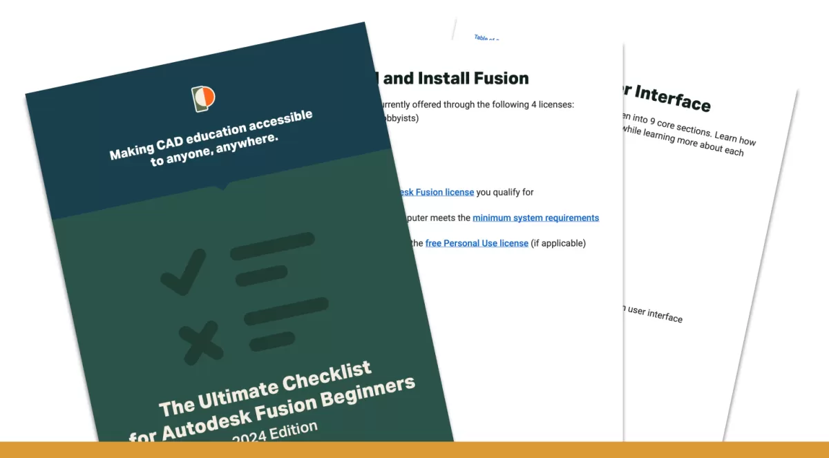 Fusion 360 Text Preparation Checklist