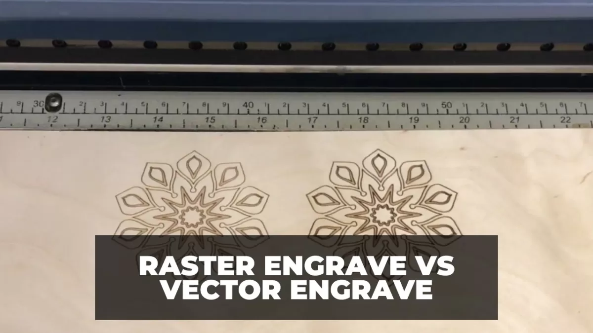 Vector Cutting vs Raster Engraving Comparison